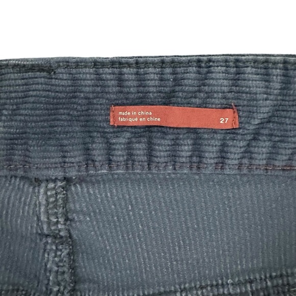 Anthropologie Pilcro Corduroy Slim Boyfriend Pants Size 27 - Picture 7 of 15